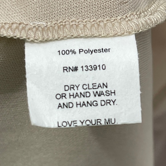 Show Me Your Mumu Caitlin Ruffle Maxi Dress Bone Neutral Bridesmaid Dress XXL - Picture 6 of 8